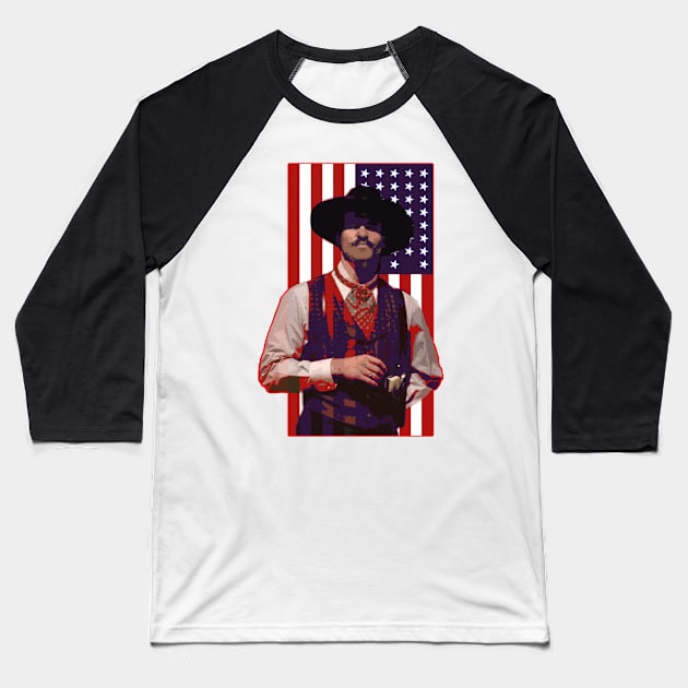 doc holliday Baseball T-Shirt by oryan80